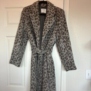 Size M Brown and Gray Old Navy Women's Coat